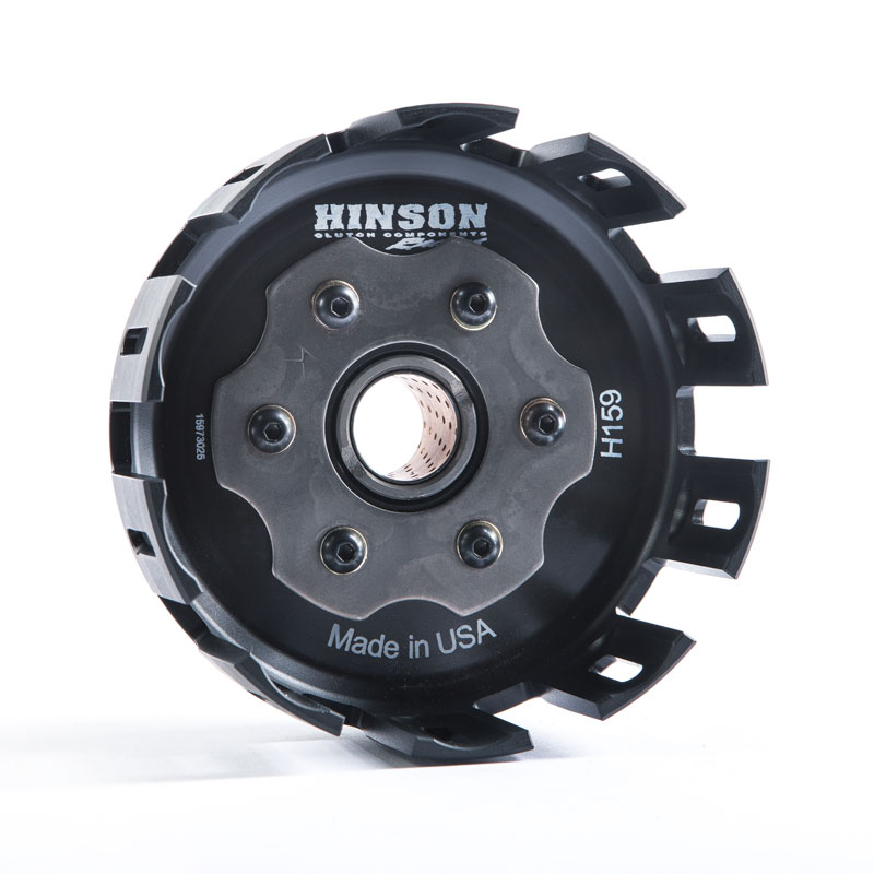HINSON ヒンソン ビレットクラッチバスケット クッション付, キック・プライマリーギア付 Yamaha YZ85 2002-2025, YZ65 2018-2025