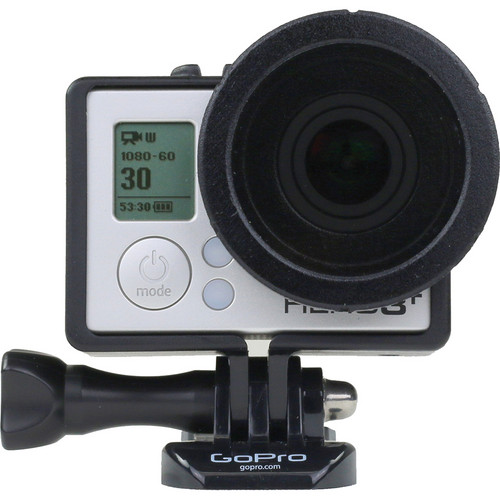 GoPro Hero4 / Hero3 / Hero3+専用　スライドオン　ガラス製 　PL(偏光)　フィルター　ネイキッドフレーム用
