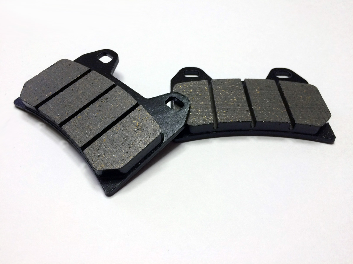 Brembo ビレット ラジアルキャリパー100/108mm用オーガニックコンパウンドのカーボンブレーキパッド