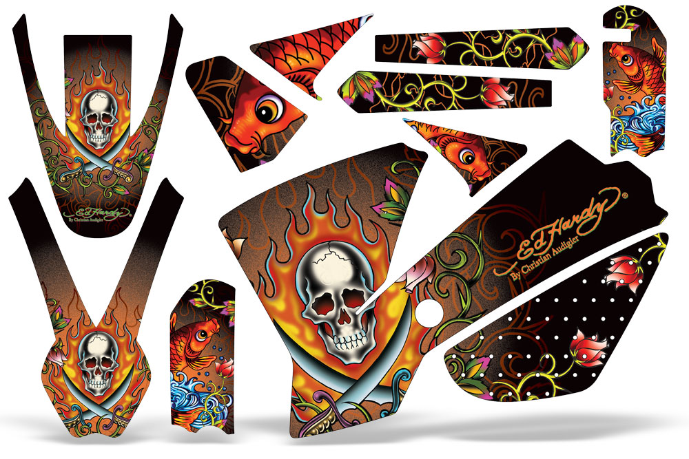 AMR デカール Ed Hardy フルキット　SX65 09-14