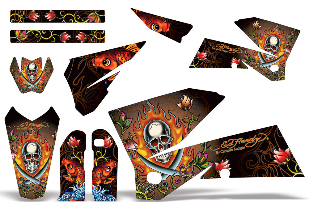 AMR デカール Ed Hardy フルキット　SX85-105 06-12