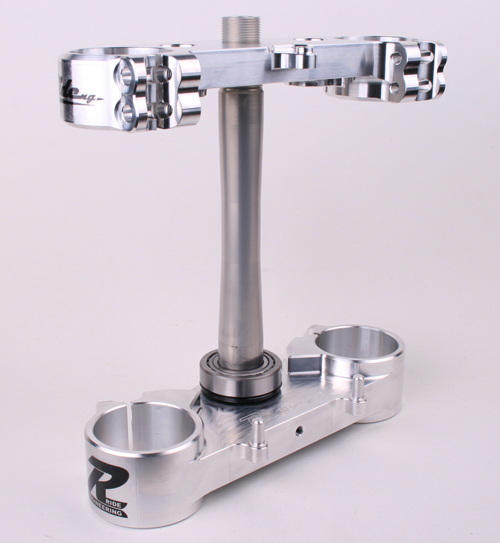 RIDE ENGINEERINGトリプルクランプキット KX450F  06-12 シルバー 21.5mm オフセット