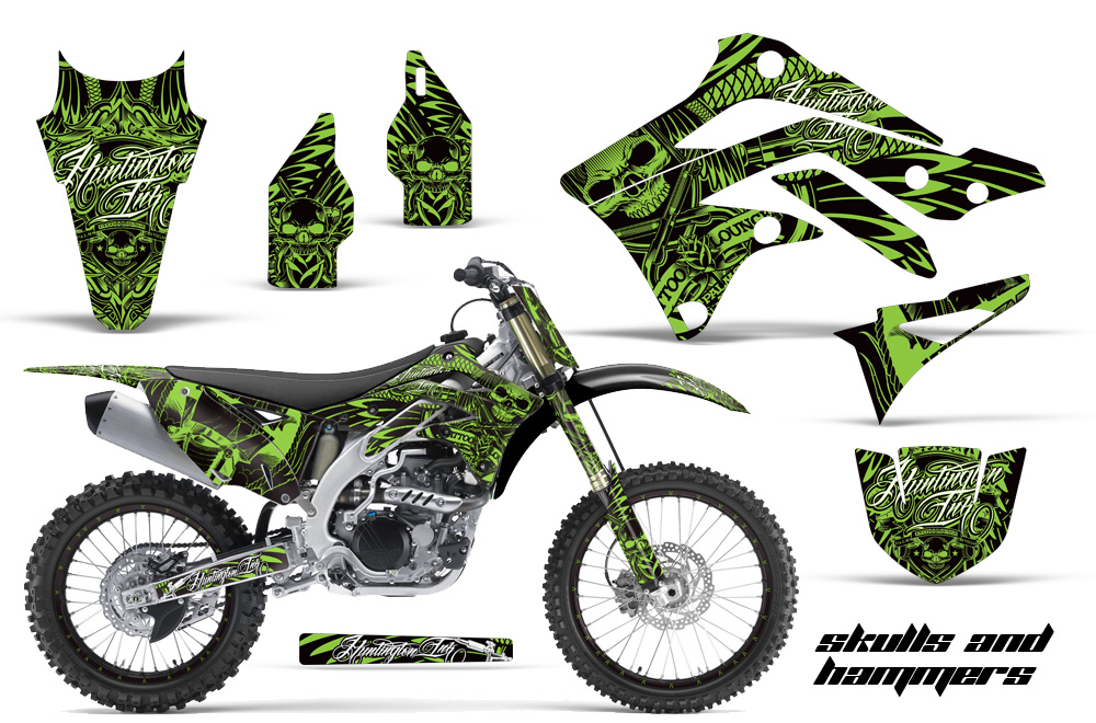 AMR デカール フルキット KX450F 12-14, 09-11, 06-08