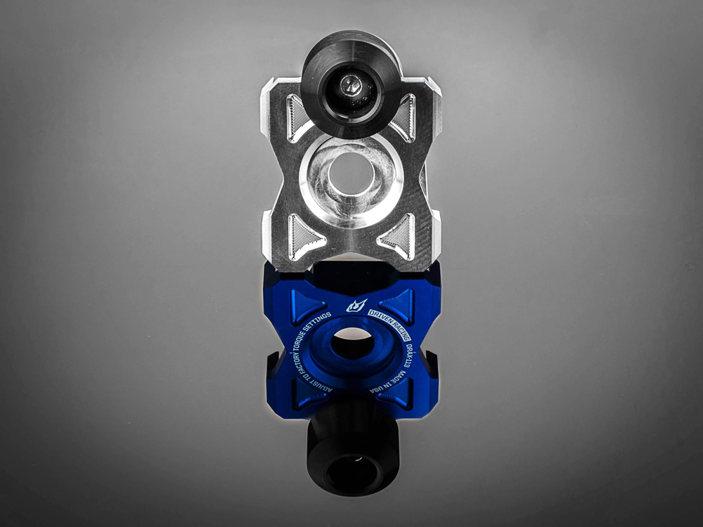 Kawasaki (NINJA 300) EX 250R (NINJA 250) 2008-2013 用アクスルブロックスライダー