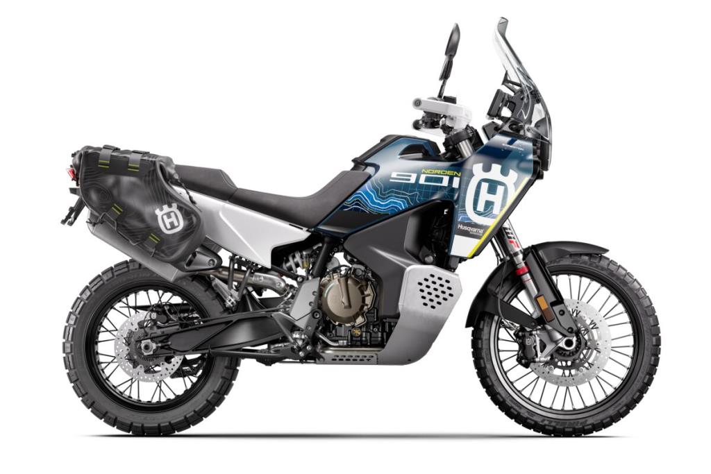 （前後セット）Husqvarna Norden 901 オフロードコンプリートホイール