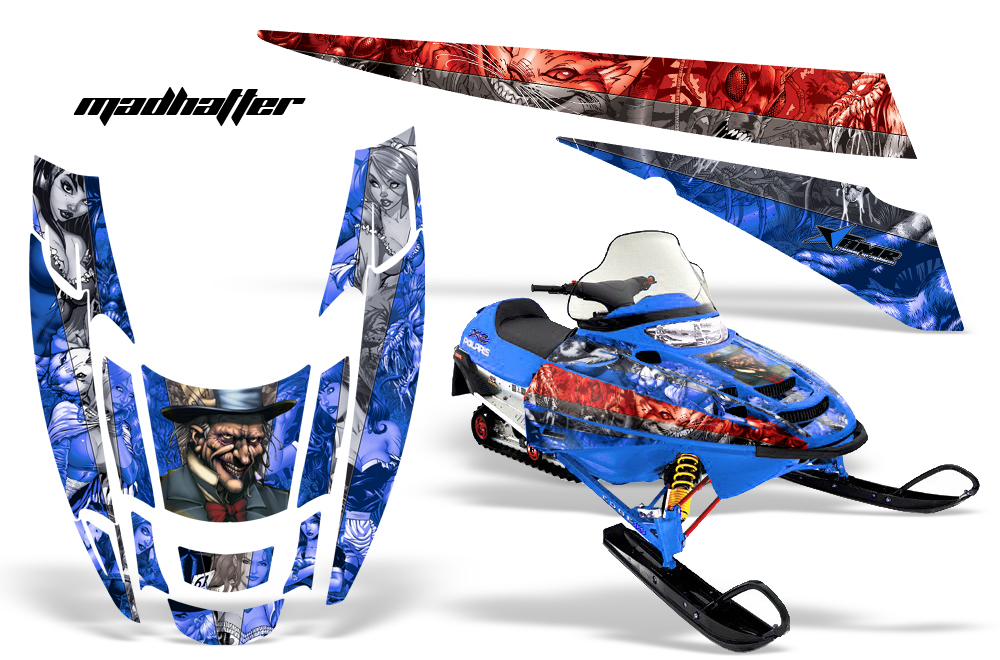 AMR デカールスノーモービルPolaris Edgeポラリス専用グラフィックキット