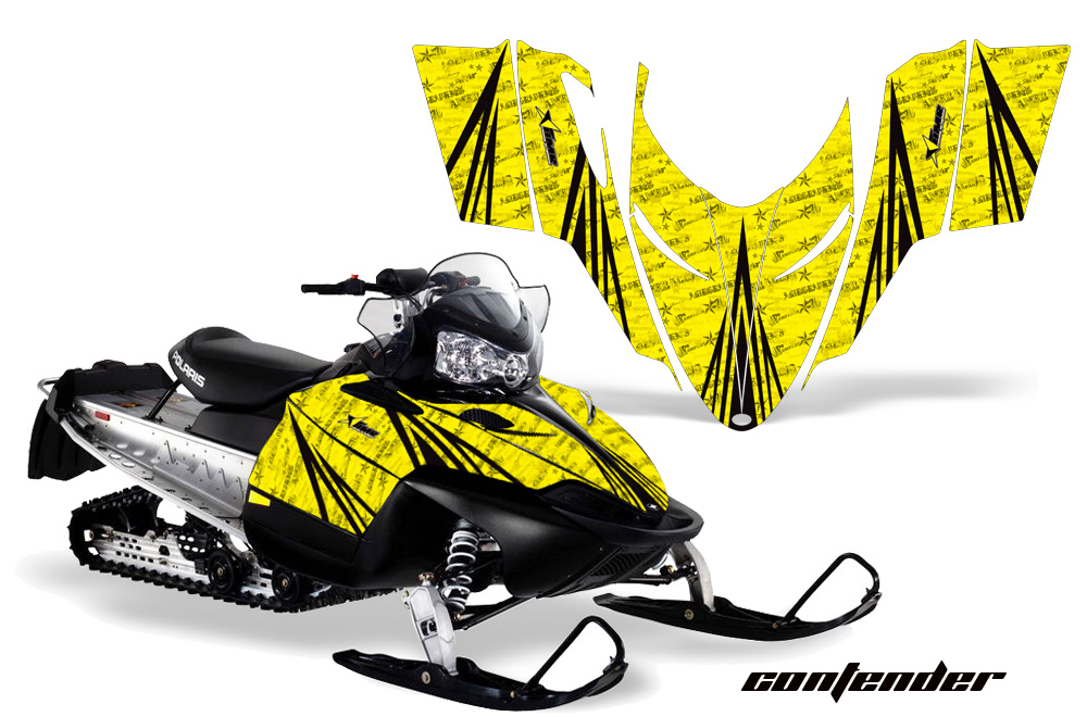 AMR デカールスノーモービルPolaris Shift,RMK,Assultポラリス専用グラフィックキット