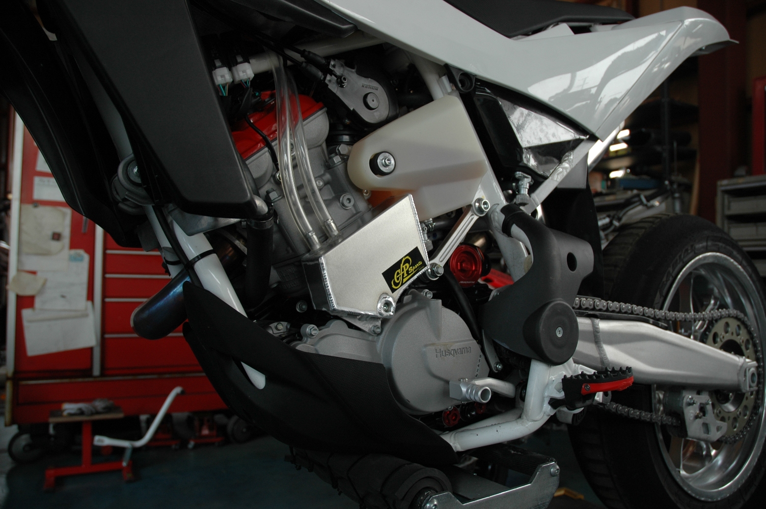 オイルキャッチタンク　ハスクバーナ（SM449 SM511）用