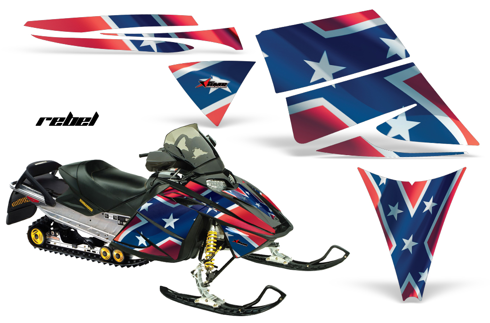 AMR デカールスノーモービルSki Doo Rev 専用グラフィックキット