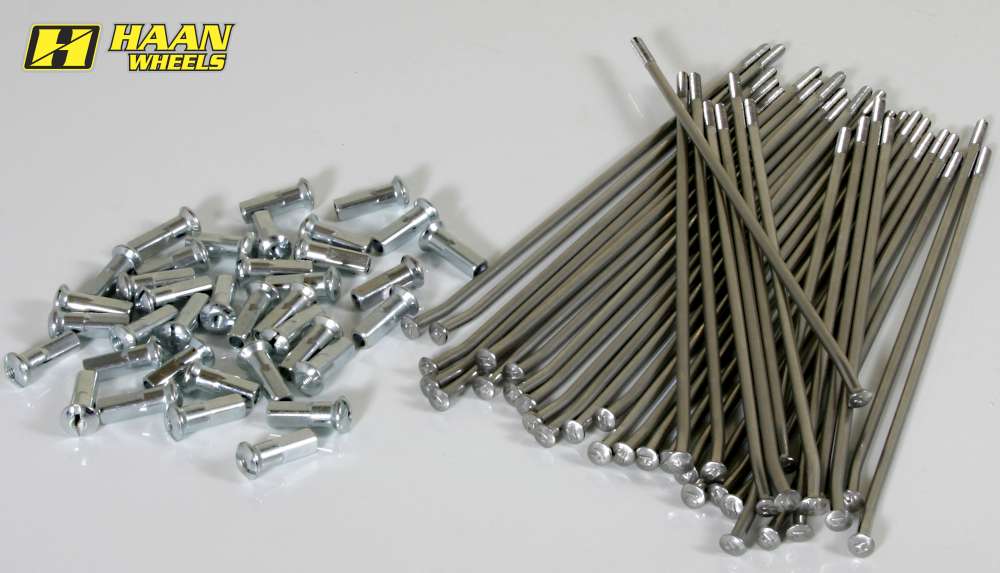 OEM HAAN WHEELS（ハーンホイール）スポーク+ニップルセット