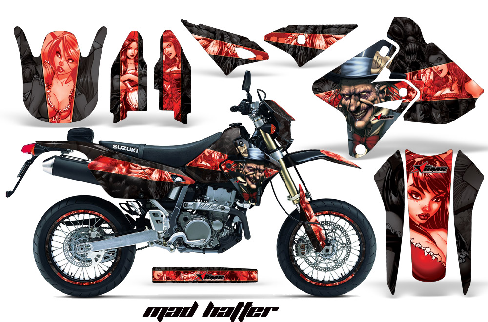 Amr グラフィックデカール 日本正規販売代理店 Moto禅 Amr デカール シュラウドキット Drz400sm 00 10