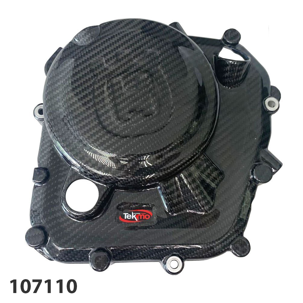 Tekmo Racing カーボンクラッチカバー Husqvarna Vitpilen/Svartpilen 250-401用 品番：107110