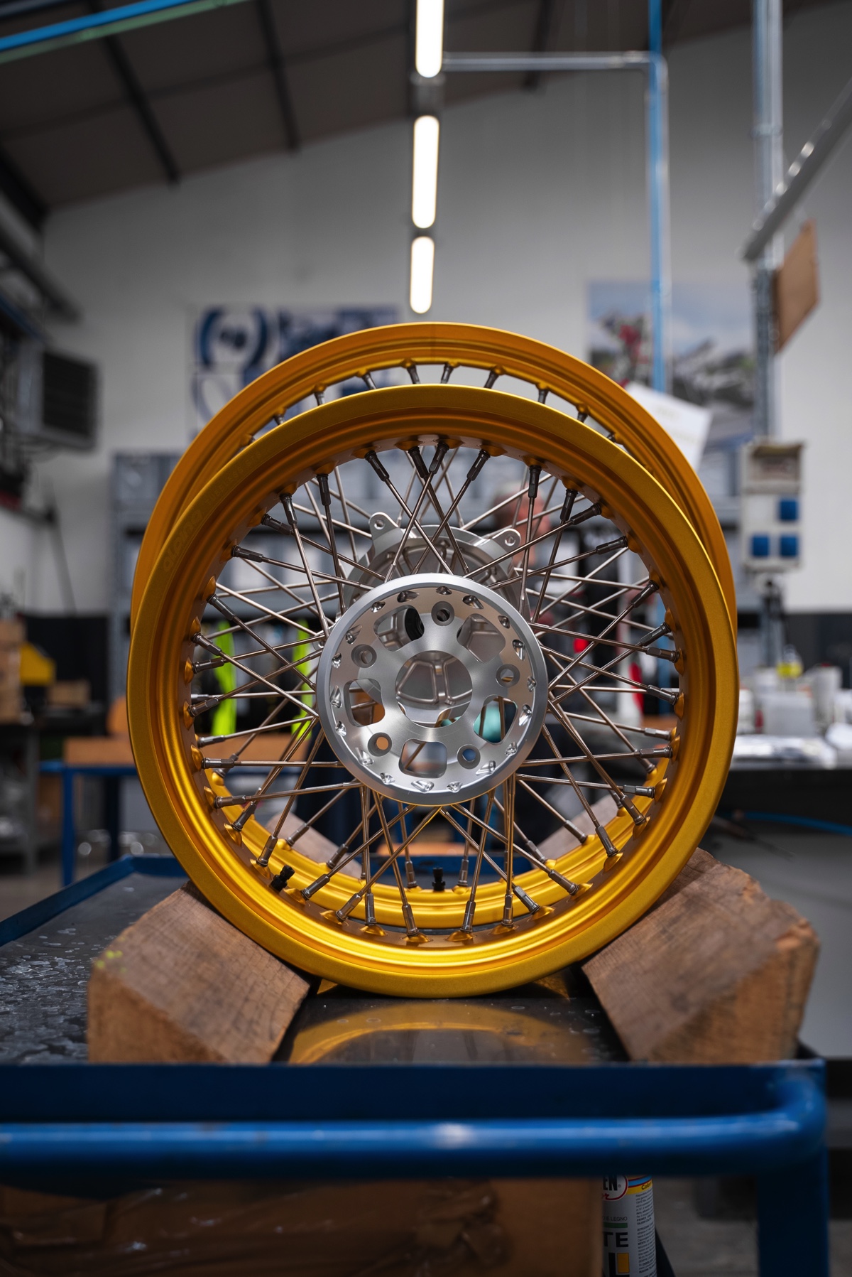 【アウトレット】alpina アルピナチューブレスホイールセット ロードモデル BMW R1200GS F2.15-21 R4.25-17