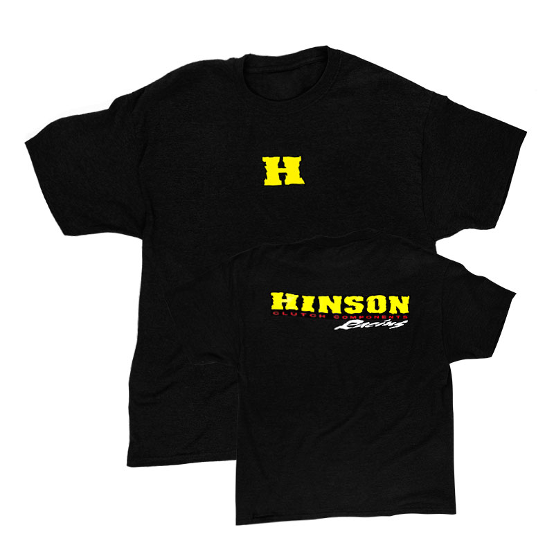 HINSON ヒンソン T シャツ 100% 綿 ブラック
