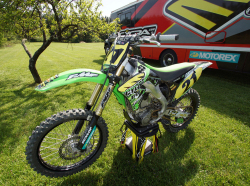 CYCRA サイクラ KAWASAKI サイドナンバーパネル KX250F/450F (2012-2016)