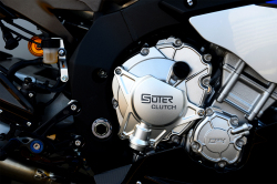 SUTER スータースリッパークラッチ Yamaha YZF-R6 ビレット エンジンクラッチ2次カバープロテクター 2006-2017