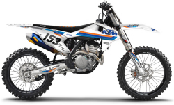 ENJOY MFG KTM オフィシャルチームデカールフルキット＋シートカバー