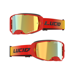 2025 EKS Brand LUCID ルシード ゴーグル フェイドヒート・ゴールドミラーレンズ