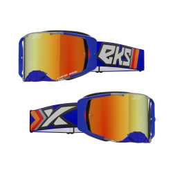 EKS Brand LUCID ルシード ゴーグル ブルー　 レッドミラーレンズ