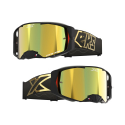 2024 EKS Brand LUCID ルシード ゴーグル キャリバー ブラックゴールド・ゴールドミラーレンズ