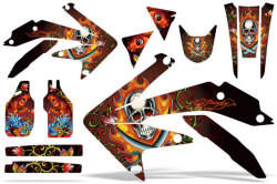 AMR デカール Ed Hardy フルキット　CRF250L 12-15