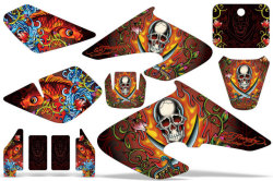 AMR デカール Ed Hardy フルキット　CRF150R 07-15