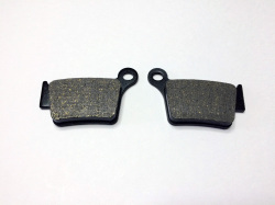 Husqvarna用オーガニックコンパウンドのカーボンリアブレーキパッド