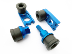 SMR Yamaha WR250X WR250R フロント＆リアアクスルスライダーセット