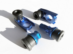 SMR Honda CR CRF 250/450 R/RX フロント＆リアアクスル ブロック スライダーセット レーシング CRF450L