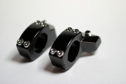 CYCRA サイクラ C.R.Mマウントキット ブラックアルマイト