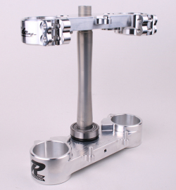 RIDE ENGINEERINGトリプルクランプキット KX450F  06-12 シルバー 21.5mm オフセット