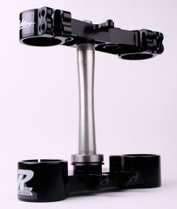 RIDE ENGINEERINGトリプルクランプキット RM RMZ250 (07-12) ブラック 22mm オフセット