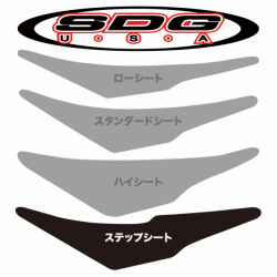 SDG ステップシート HONDA XR 250/400 95-07