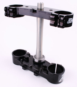 RIDE ENGINEERINGトリプルクランプキット YZ450F  YZ125/250F ブラック 22mm オフセット