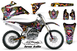 AMR デカール Ed Hardy フルキット　YZ125/250  93-95, 96-01, 02-14