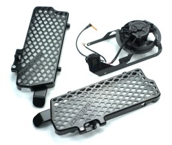 Trail Tech トレールテックデジタルクーリング（冷却）ファンキットとラジエーターガードキット