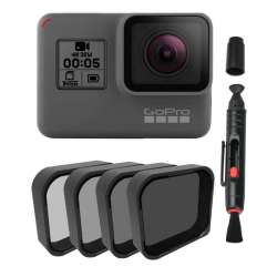 GoPro Hero5専用　スナップオン　ガラス製　ND (減光)フィルター 4個セット