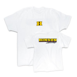 HINSON ヒンソン T シャツ 100% 綿 ホワイト