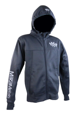 MIKA Metals オリジナルジップアップパーカー