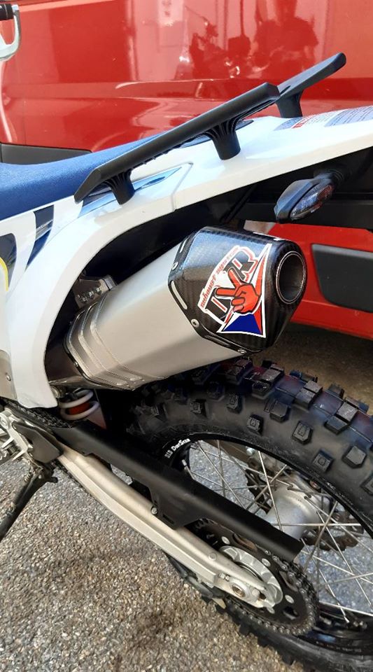 DVR Racing KTM 690 , Husqvarna 701用カーボンフルエキゾースト