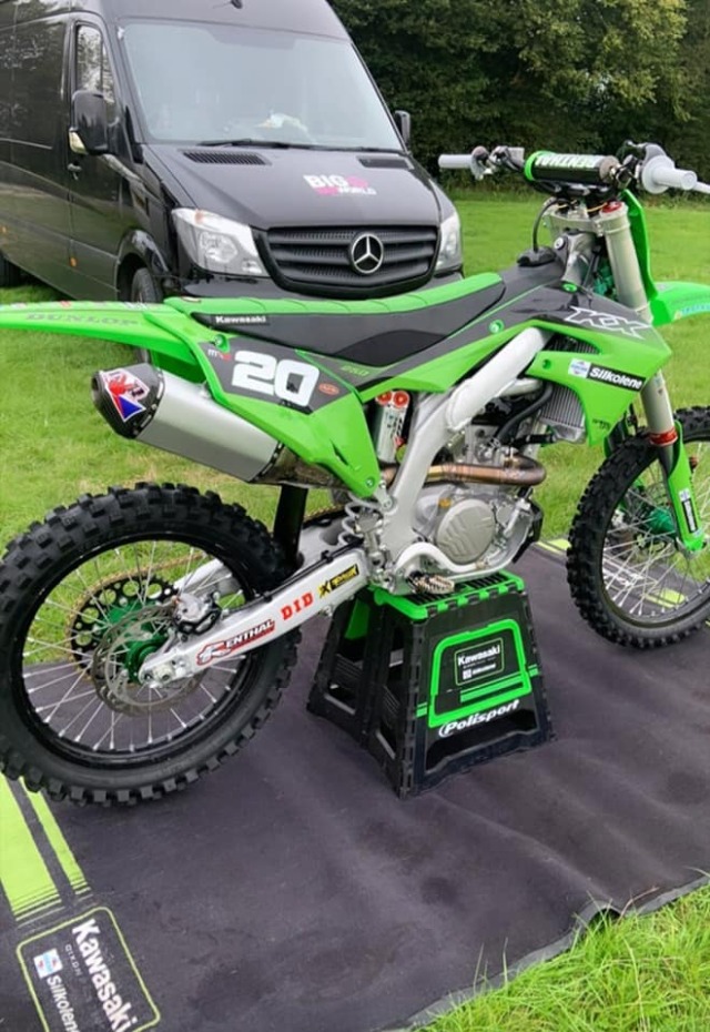 DVR MX ヘキサゴン シングルエキゾースト Kawasaki KX250/450