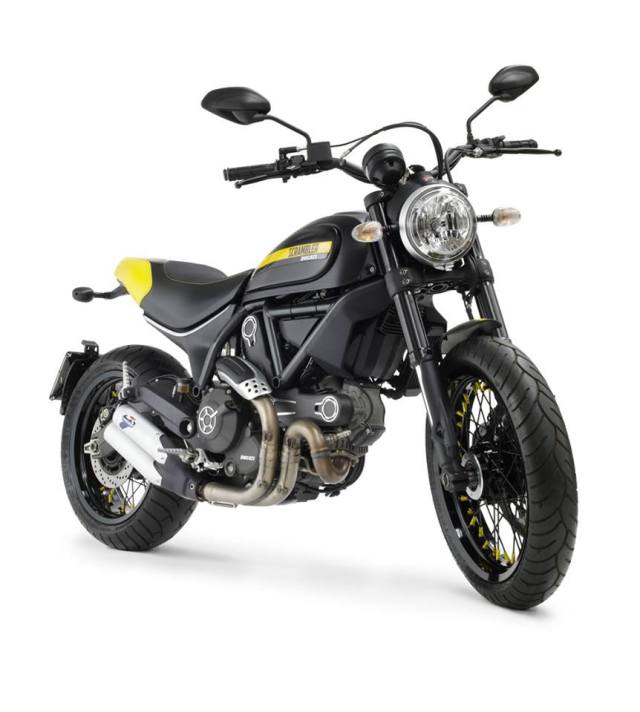 前後セット） Ducati Scrambler用アルピナチューブレスホイール alpina