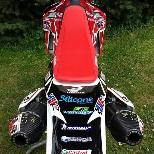 DVR MX ツインカーボンステレオエキゾースト CRF250R / CRF450R