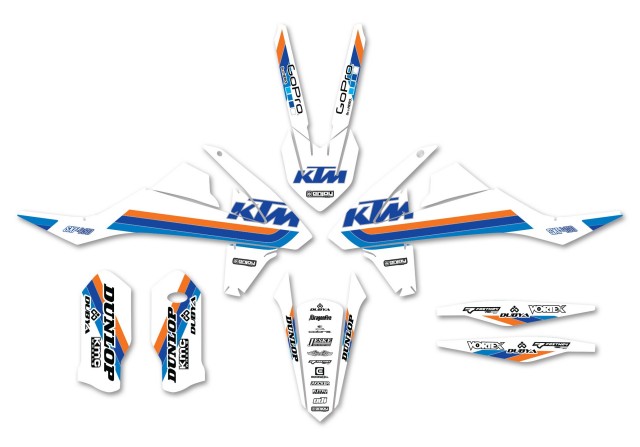 KTM（※プロフ必読！！） 専用 RSM001 Old KTM Supermoto Titanium Footpegs • Raptor Titanium