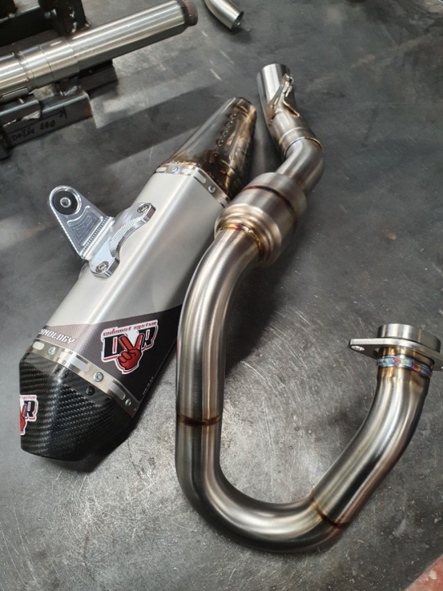 CRF450R 純正マフラー　2020年 2020 Honda Crf450r OEM Right RH Rear Silencer Muffler Exhaust W