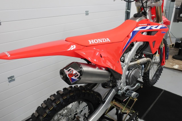 DVR MX ヘキサゴン シングルエキゾースト Honda CRF250R CRF450R 2021