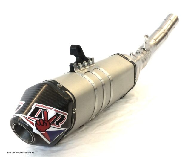 DVR MX ヘキサゴン シングルエキゾースト Kawasaki KX250/450 フルシステム