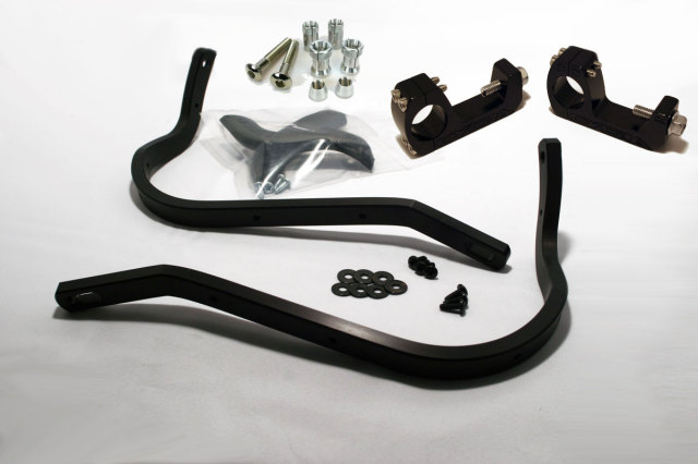 CYCRA サイクラ プロベンドハンドガード+Uクランプ ブラックアルマイト