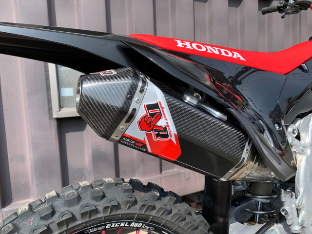 DVR MX ヘキサゴン シングルエキゾースト Honda CRF250R CRF450R 2021