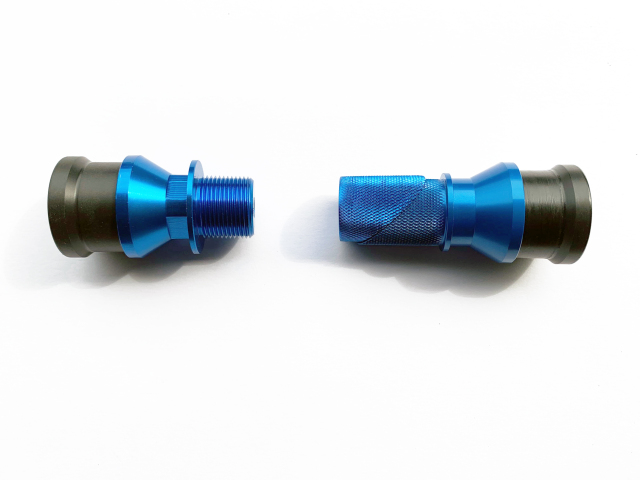 SMR Husqvarna フロントアクスルスライダーセット